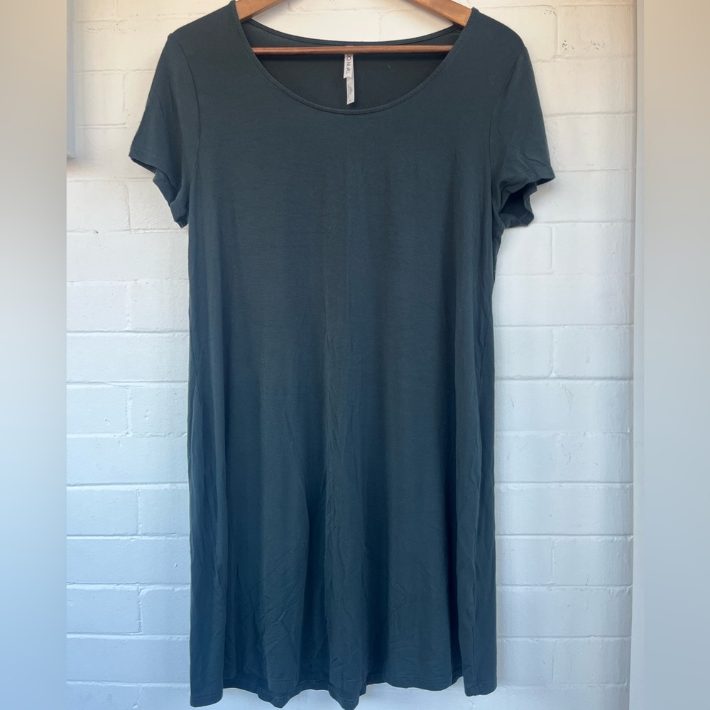 Soma Cool Nights Short Sleeve Sleep Dress Women’s Small in Black- No flaws